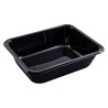 CPET tray 227x178x59mm noir...