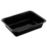 CPET tray 227x178x50mm noir...