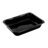 CPET tray 227x178x43mm noir...