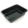 CPET tray 225x175x54mm noir...