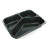 CPET tray 225x175x43mm noir...