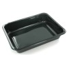 CPET tray 225x175x43mm noir...