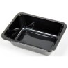 CPET tray 171x127x50mm noir...