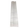 Sac baguette standard kraft 620x95x(2x37)mm 1 piece blanc