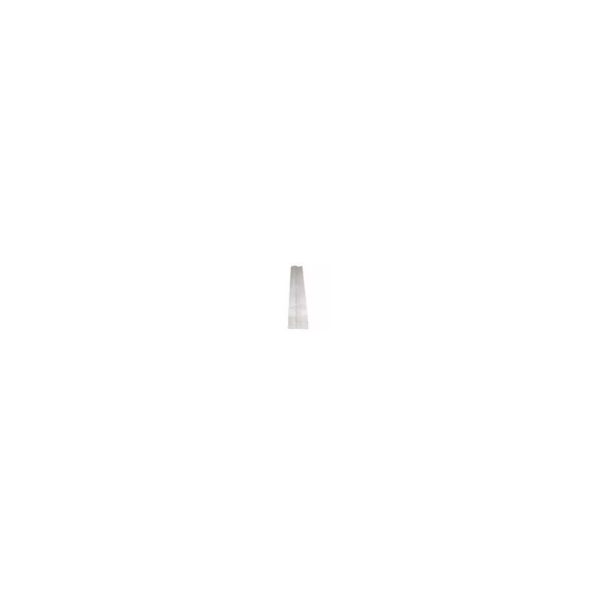 Sac baguette standard kraft 620x95x(2x37)mm 1 piece blanc