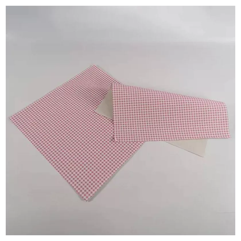 Papier duplex 50x64cm Vichy rose