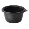 Bowl rond Fastpac 500ml diametre 13x7cm noir