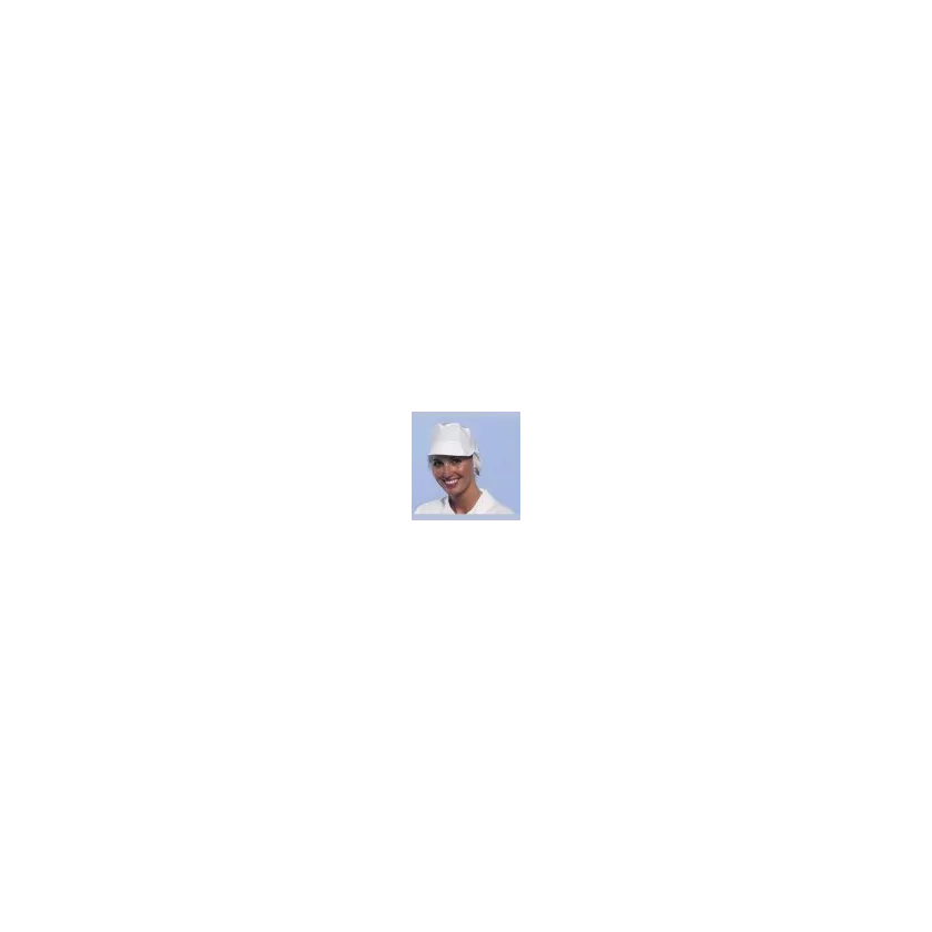 Casquette femme gaze et resille blanche reference 254