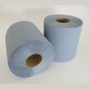 Midi rouleau papier essuie bleu avec tube 300mx20cm PrimesLab