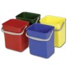 Seau hygiene 6L jaune carre...