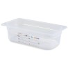 GN bac 1/3x100mm 3,64L PP IML transparent gastro-plus